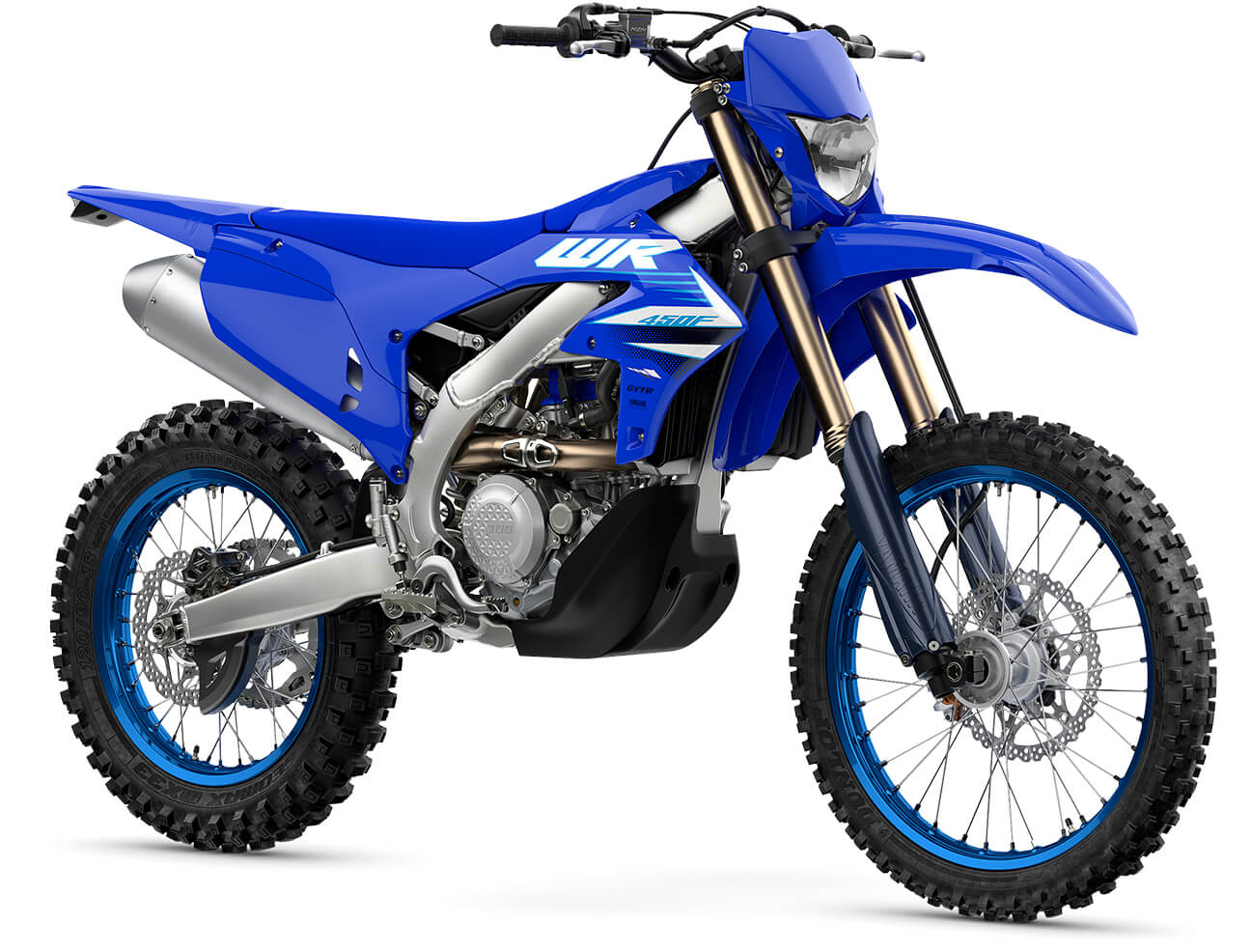 Moto color Azul